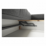 Sarokülőgarnitúra, szürke, TRAMP Sarokülőgarnitúra, szürke, TRAMP