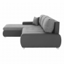 Sarokülőgarnitúra, szürke, TRAMP Sarokülőgarnitúra, szürke, TRAMP
