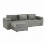 Univerzális sarokülőgarnitúra, szürke, DALAS