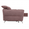 Ülőgarnitúra, lilásrózsaszín, jobbos kivitel, GREG Ülőgarnitúra, lilásrózsaszín, jobbos kivitel, GREG