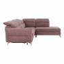 Ülőgarnitúra, lilásrózsaszín, jobbos kivitel, GREG Ülőgarnitúra, lilásrózsaszín, jobbos kivitel, GREG