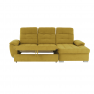 Ülőgarnitúra, mustár, jobbos, EVANGELIN Ülőgarnitúra, mustár, jobbos, EVANGELIN