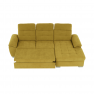 Ülőgarnitúra, mustár, jobbos, EVANGELIN Ülőgarnitúra, mustár, jobbos, EVANGELIN