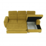 Ülőgarnitúra, mustár, jobbos, EVANGELIN Ülőgarnitúra, mustár, jobbos, EVANGELIN