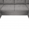 Kanapé, szürke, jobb, PORTOS U