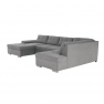 Kanapé, szürke, jobb, PORTOS U