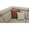 Luxus kivitelű ülőgarnitúra, bézs/téglavörös, balos, MARIETA U Luxus kivitelű ülőgarnitúra, bézs/téglavörös, balos, MARIETA U