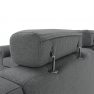 Ülőgarnitúra U alakban, szövet szürke, jobbos, BORN U Ülőgarnitúra U alakban, szövet szürke, jobbos, BORN U
