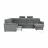 Ülőgarnitúra U alakban, szövet szürke, jobbos, BORN U Ülőgarnitúra U alakban, szövet szürke, jobbos, BORN U