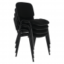 Irodai szék, fekete, ISO NEW