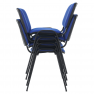Irodai szék, kék, ISO NEW Irodai szék, kék, ISO NEW