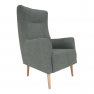 Füles fotel, mentol/tölgy, SAMY Füles fotel, mentol/tölgy, SAMY