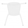 Rakásolható szék, fehér, FEDRA NEW