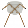 Szék, fehér/natúr, SINTIA