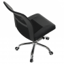 Irodai fotel, fekete/króm, IDOR 2 NEW