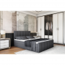 Boxspring ágy, 140x200, szürke, STAR Boxspring ágy, 140x200, szürke, STAR