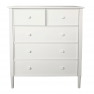 Komód, fehér, TEANA