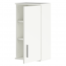 Faliszekrény, matt fehér LESSY NEW 04