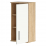 Faliszekrény, sonoma tölgy/matt fehér LESSY NEW 04 Faliszekrény, sonoma tölgy/matt fehér LESSY NEW 04