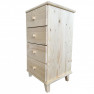 SKANDI 4 fiókos keskeny fenyő komód SKANDI 4 fiókos keskeny fenyő komód