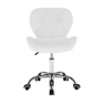 Irodai fotel, fehér/króm, ARGUS NEW Irodai fotel, fehér/króm, ARGUS NEW