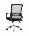 Irodai szék, háló szürkésbarna TAUPE/szövet fekete, APOLO 2 NEW