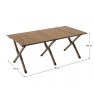Kempingasztal, barna, ARTUR Kempingasztal, barna, ARTUR