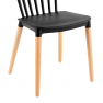 Étkezőszék, fekete/bükk, ZOSIMA Étkezőszék, fekete/bükk, ZOSIMA