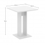 Étkezőasztal, fehér, 67,5x67,5 cm, EVERET