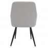 Design fotel, világosszürke/fekete, OSKOR
