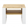 Dohányzóasztal, artisan tölgy/fehér, CARA 2 Dohányzóasztal, artisan tölgy/fehér, CARA 2
