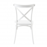 Rakásolható szék, fehér, SAVITA