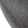 Design fotel, szürke/fekete, KAPY