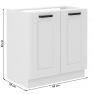 Mosogató szekrény, fehér, LULA 80 ZL 2F BB Mosogató szekrény, fehér, LULA 80 ZL 2F BB