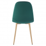 Szék, smaragd Velvet szövet/bükk, LEGA NEW Szék, smaragd Velvet szövet/bükk, LEGA NEW