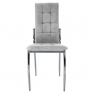 Szék, szürke szövet/fém, ADORA 2 NEW Szék, szürke szövet/fém, ADORA 2 NEW