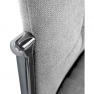 Szék, szürke szövet/fém, ADORA 2 NEW Szék, szürke szövet/fém, ADORA 2 NEW