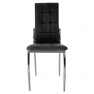 Szék, sötétszürke szövet/fém, ADORA 2 NEW Szék, sötétszürke szövet/fém, ADORA 2 NEW