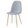 Szék, világos szürke/bükk, LEGA NEW Szék, világos szürke/bükk, LEGA NEW