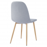 Szék, világos szürke/bükk, LEGA NEW Szék, világos szürke/bükk, LEGA NEW