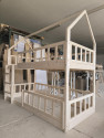 Emeletes házikó ágy MINI Emeletes házikó ágy MINI