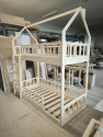 Emeletes házikó ágy MAXI Emeletes házikó ágy MAXI