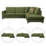 Széthúzható ülőgarnitúra, olíva zöld, jobbos, ERMON ROH Széthúzható ülőgarnitúra, olíva zöld, jobbos, ERMON ROH