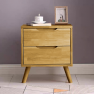 Éjjeliszekrény, masszív fa, természetes, BRUNI Éjjeliszekrény, masszív fa, természetes, BRUNI