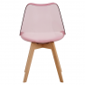Szék, átlátszó rózsaszín, akril/ekobőr/bükk, BALI 2 NEW Szék, átlátszó rózsaszín, akril/ekobőr/bükk, BALI 2 NEW