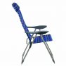 Állítható kerti szék. kék/szürke. AVELAR Állítható kerti szék. kék/szürke. AVELAR