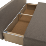 Kihúzható heverő. barna. EUGI