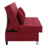 Kihúzható kanapé. piros. ALADA