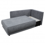 Kihúzható kanapé. szürke. jobbos. LIAMI
