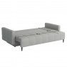 Kihúzható kanapé. világosszürke. DORY